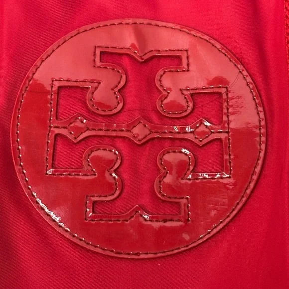 Tory Burch Red Tote Bag